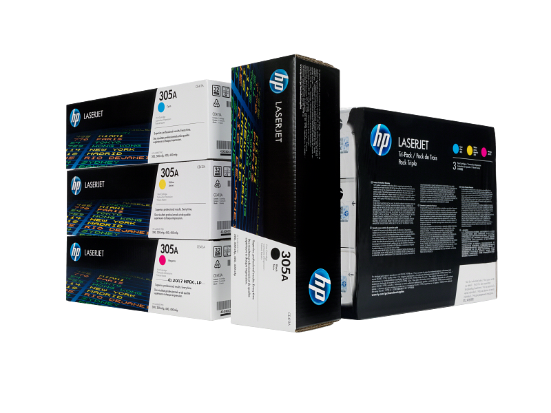 HP 305A Black Original LaserJet Toner Cartridge